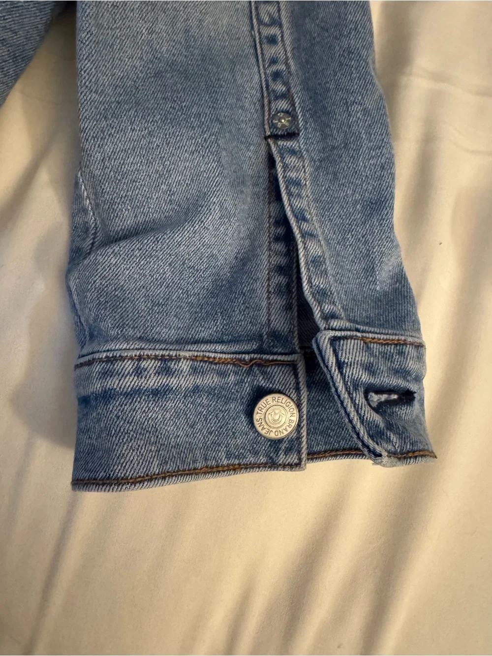 True Religion Light Blue Denim Jacket